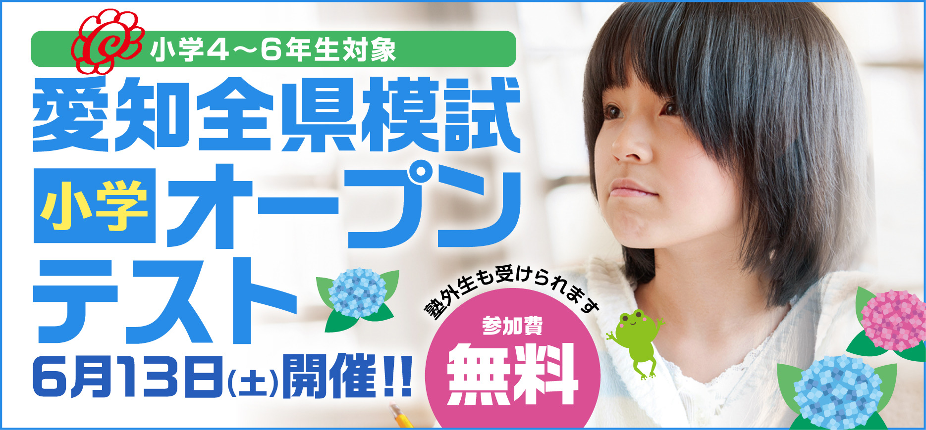 愛知全県模試：小学オープンテスト